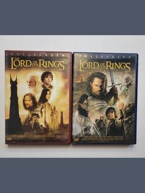 The Lord of the Rings DVD Set - Two Towers & Return of the King